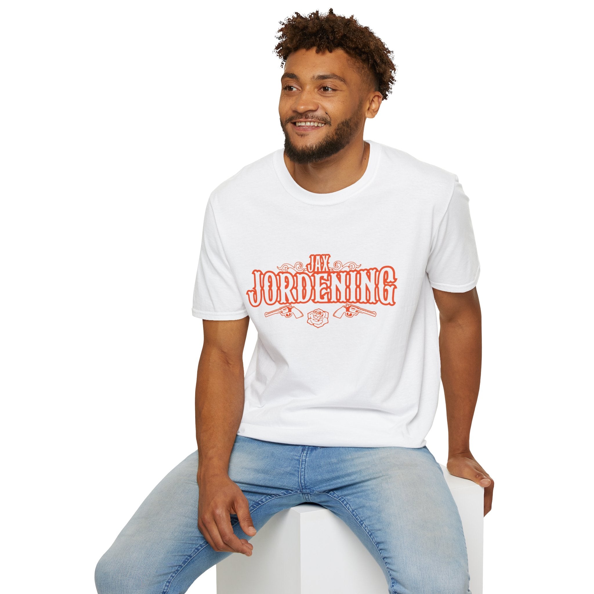 Gildan Softstyle T-Shirt — "All It Took Was Three Beers" Graphic Tee (Jax Jordening)