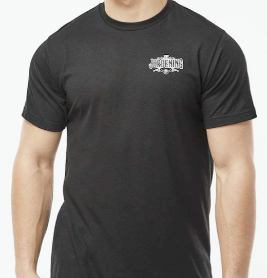 "Jax Jordening" Graphic Short Sleeve T-Shirt - Black